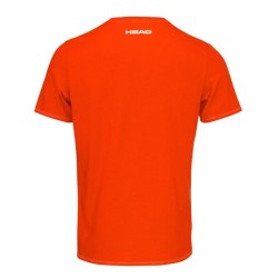 Boys' t-shirt Head Padel TYPO T-Shirt JR - tangerine