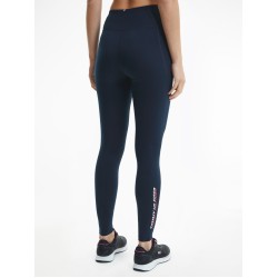 Women's leggings Tommy Hilfiger RW Split Graphic Legging - desert sky