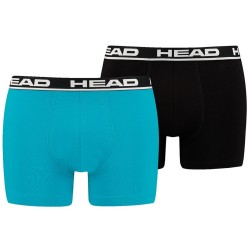 Men's Boxers Head Men's Boxer 2P - sky blue/black combo
