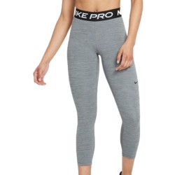 Women's leggings Nike Pro 365 Tight Crop W - smoke grey/htr/black/black