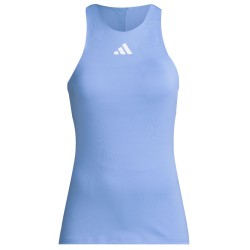 Women's top Adidas Club Tennis Y-Tank - blue brust