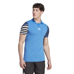 Men's Polo T-shirt Adidas Freelift Polo Pro- bright royal