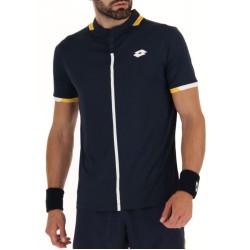 Men's Polo T-shirt Lotto Top IV Polo - navy blue/bright white