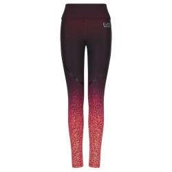Women's leggings EA7 Woman Jersey Leggings - fancy black