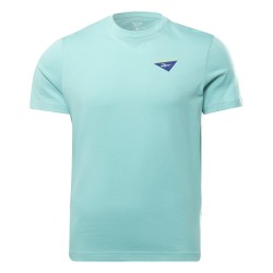 Men's T-shirt Reebok Les Mills Graphic Tee - semi classic teal