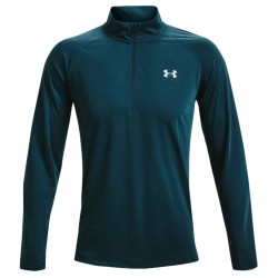 Men's long sleeve T-shirt Under Armour Men's UA Streaker Run 1/2 Zip - blue note/reflective