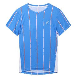 Men's T-shirt Australian Ace T-Shirt With Stripes Print - blu zaffiro