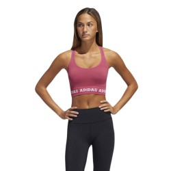 Women's bra Adidas Training Aeroknit bra - wild pink