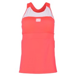 Women's top EA7 Women Jersey Tank - diva pink