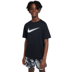 Boys' t-shirt Nike Dri-Fit Multi+ Top - black/white