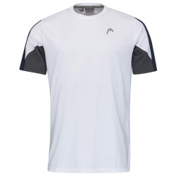 Men's T-shirt Head Club 22 Tech T-Shirt M - white/dark blue