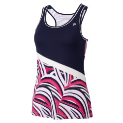 Women's top Fila US Open Maria Top - multicolor