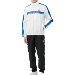 Men's Tracksuit Sergio Tacchini Agave Tracksuit - black/white/blue
