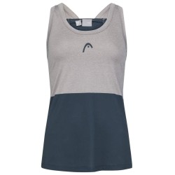 Women's top Head Padel Tech Tank Top - grey/navy