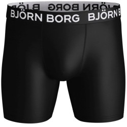 Men's Boxers Bj_rn Borg Shorts Solid 1P - black beauty