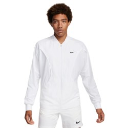Men's Jumper Nike Court Dri-Fit Advantage Jacket - white/black
