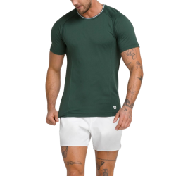 Men's T-shirt Wilson Players Seamless Crew 2.0 - sycamore