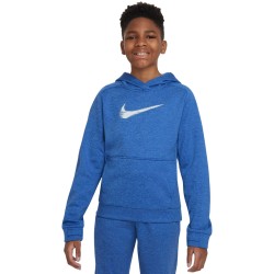 Boys' jumper Nike Multi+ Therma-FIT Pullover Hoodie - game royal/polar/white