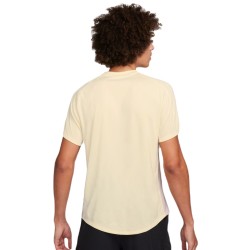 Men's T-shirt Nike Court Dri-Fit Victory - coconut milk/platinum violet/black