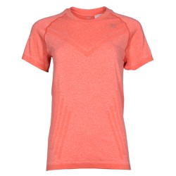 Women's T-shirt Wilson Power Seamless Crew W - hot coral