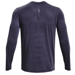 Men's long sleeve T-shirt Under Armour Men's UA Breeze Long Sleeve - black/reflective