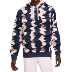 Men's Jumper Nike Court Fleece Tennis Hoodie - pink foam