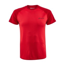Men's T-shirt Babolat Play Crew Neck Tee Men - tomato red
