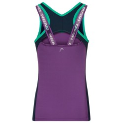 Women's top Head Talia Tank Top W - violet/dark blue