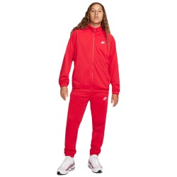 Men's Tracksuit Nike Club Sportswear Sport Casual Track Suit - university red/white