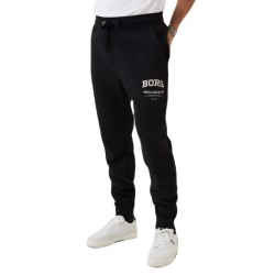 Men's trousers Bj_rn Borg Sthlm Tapered Pants - black beauty