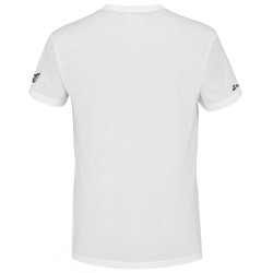 Men's T-shirt Babolat Aero Cotton Tee - white