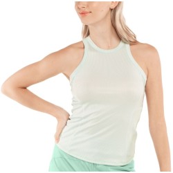 Women's top Lucky in Love Avant Garde 1.0 Architect Stripe Tank - sage