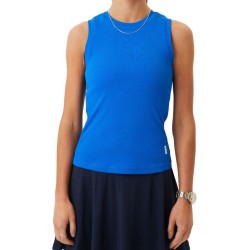 Women's top Bj_rn Borg Ace Rib Tank Pocket - naturical blue