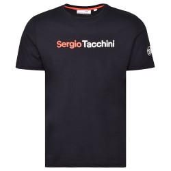 Men's T-shirt Sergio Tacchini Robin T-shirt - black/orange