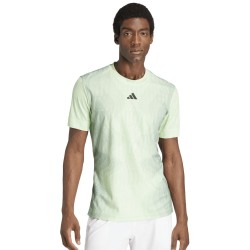 Men's T-shirt Adidas Tennis Airchill Pro Freelift Tee - semi green spark