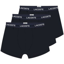Men's Boxers Lacoste Microfiber Trunk 3P - black