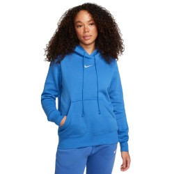 Women's jumper Nike Sportwear Phoenix Fleece Hoodie - star blue/sail