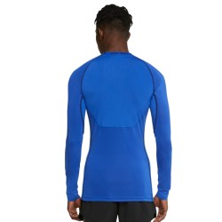 Men’s compression clothing Nike Pro Dri-Fit Tight Top LS M - game royal/black/black