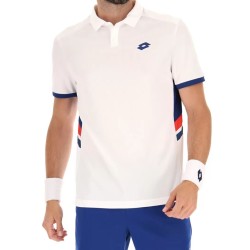 Men's Polo T-shirt Lotto Squadra III Polo - bright white