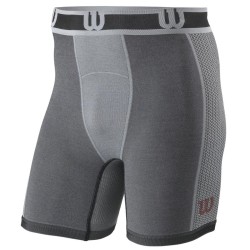 Men’s compression clothing Wilson Exo Compression Seamless Half Tight M - heather grey