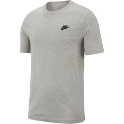 Men's T-shirt Nike NSW Club Tee M - dark grey heather/black