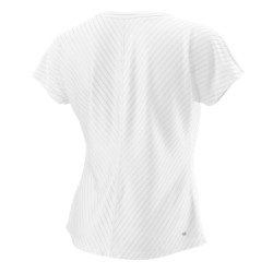 Women's T-shirt Wilson Training V-Neck II - white