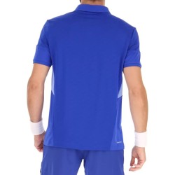 Men's Polo T-shirt Lotto Tech I - D1 Polo - royal gem