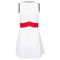 Women's dress Fila Dress Gloria - white/fila red