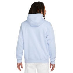 Men's Jumper Nike Swoosh M Club Hoodie FZ BB - light marine/light marine/white
