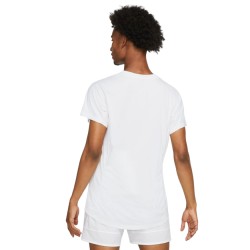 Men's T-shirt Nike Court Dri-Fit Challenger Top SS Rafa - white/black