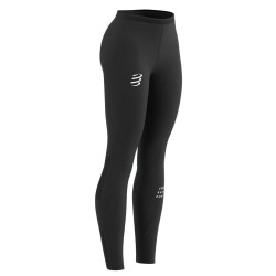 Women's leggings Compressport Run Under Control Full Tights - black