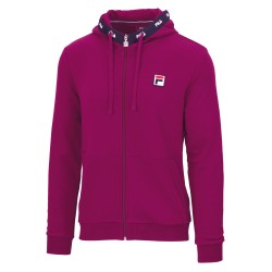 Men's Jumper Fila Sweatjacket Benny M - magenta purple