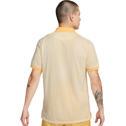 Men's Polo T-shirt Nike Polo Dri-Fit Heritage Print - topaz gold
