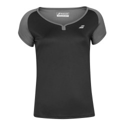 Women's T-shirt Babolat Play Cap Sleeve Top Women - black